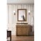 James Martin Vanities Bristol 36in Single Vanity, Saddle Brown w/ 3 CM White Zeus Quartz Top 157-V36-SBR-3WZ - alternate 5